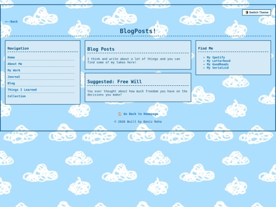 blog screenshot