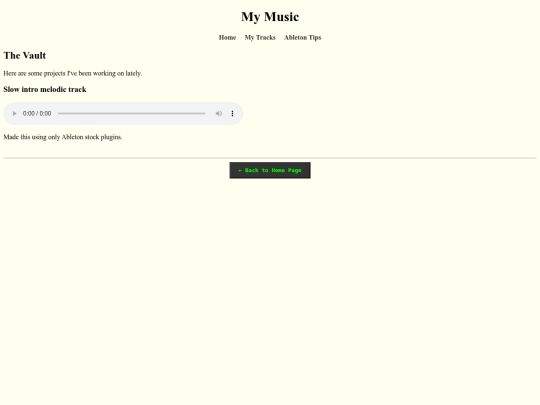 music screenshot