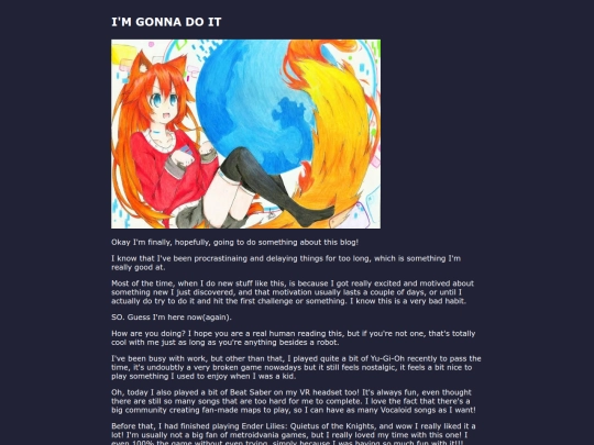 blog/gonnadoit screenshot