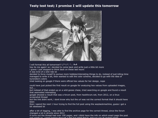 blog/testblog screenshot