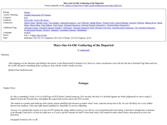 Mary-Sue-Gi-Oh_Gathering screenshot