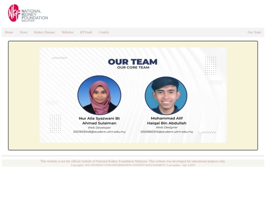 team screenshot