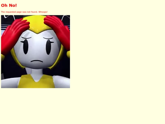 not_found screenshot