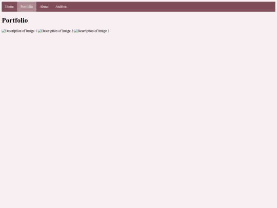 portfolio screenshot