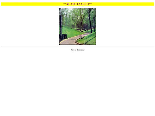 Delegaciones.DF/Html/Azcapotzalco screenshot