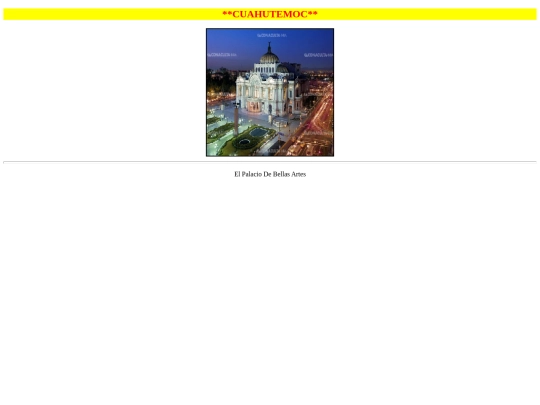 Delegaciones.DF/Html/Cuauhtemoc screenshot