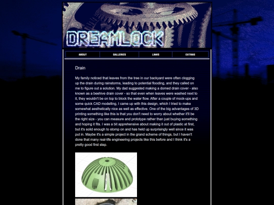 blog/drain screenshot