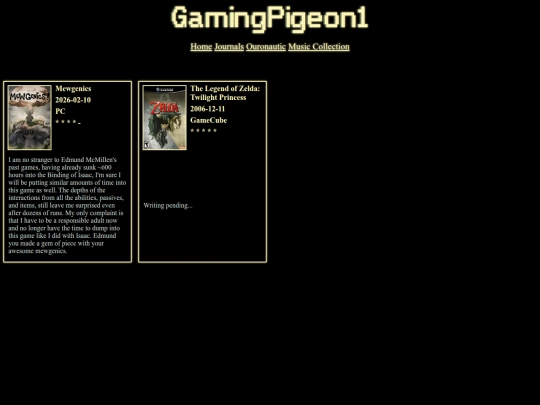 game_reviews screenshot