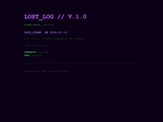 journal screenshot