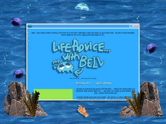 characters/Bell/lifeadvice screenshot