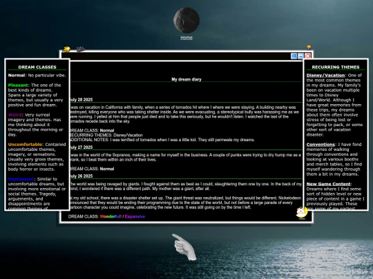 funstuff/dreamdiary/dreamdiary screenshot