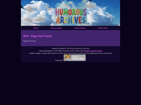 not_found screenshot