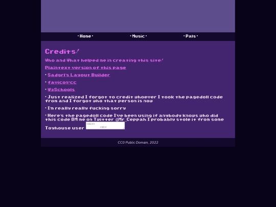 credits screenshot