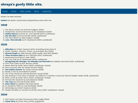 books screenshot