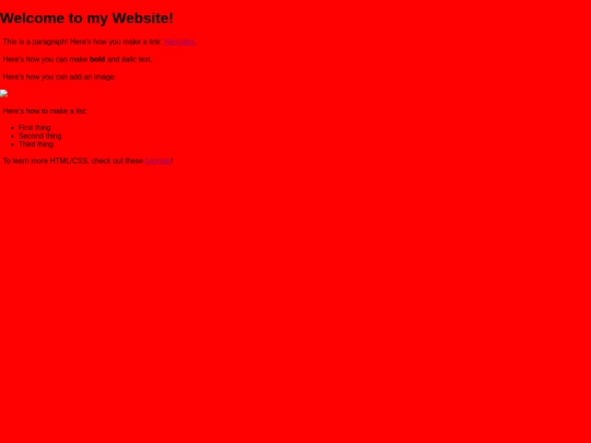 index screenshot