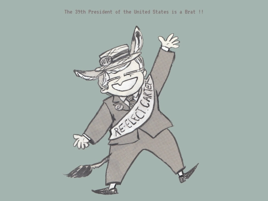 fanworks/politics/the39thpresidentoftheunitedstatesisabrat screenshot