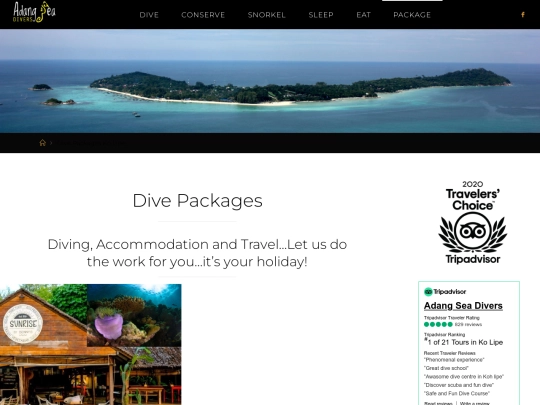 dive-packages-ko-lipe screenshot