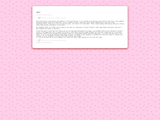 heartnotes/august screenshot
