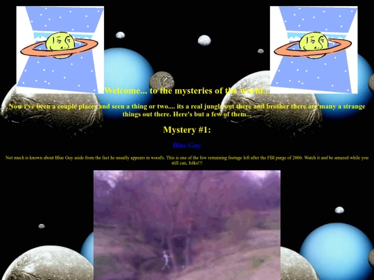 Mysteries screenshot