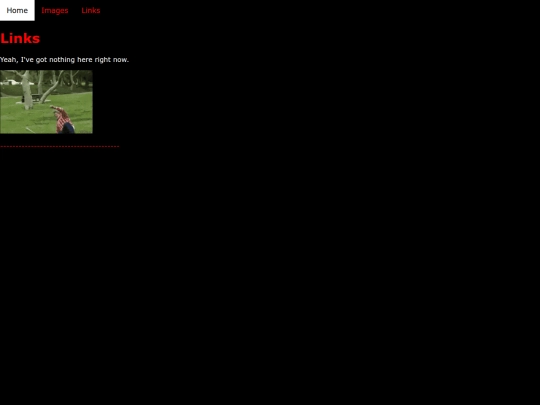 links screenshot