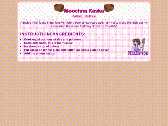 Recipes/Kaska screenshot
