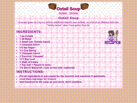 Recipes/Oxtail screenshot