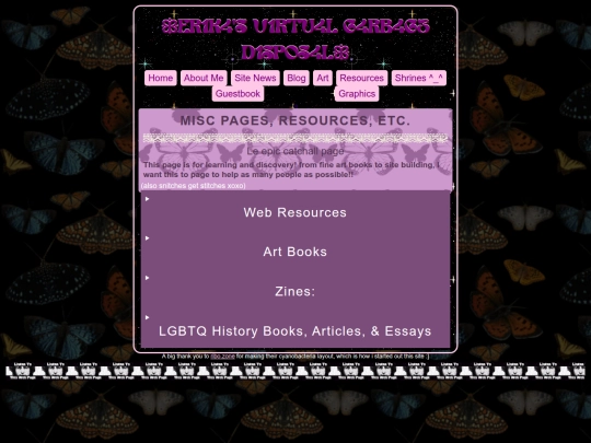 Resources screenshot