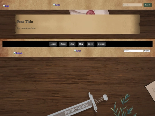Posts/blog-template screenshot