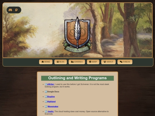 resources screenshot