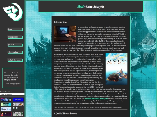 Gaming/Myst/analysis screenshot