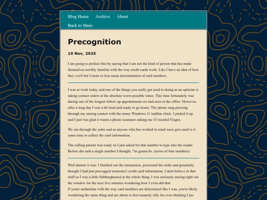 blog/posts/2025-11-10-Precognition screenshot