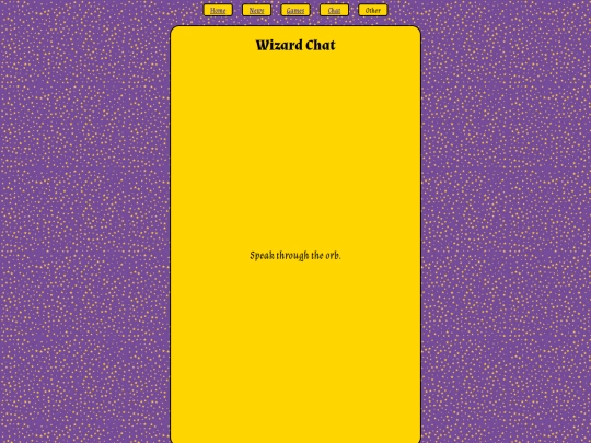 wizardchat screenshot
