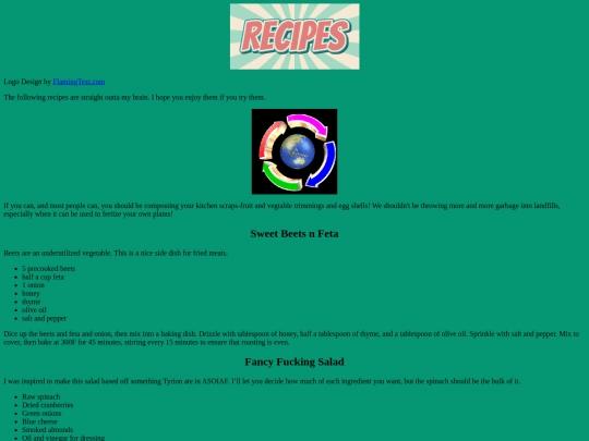 RecipeBox screenshot