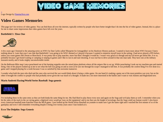 VideoGames screenshot