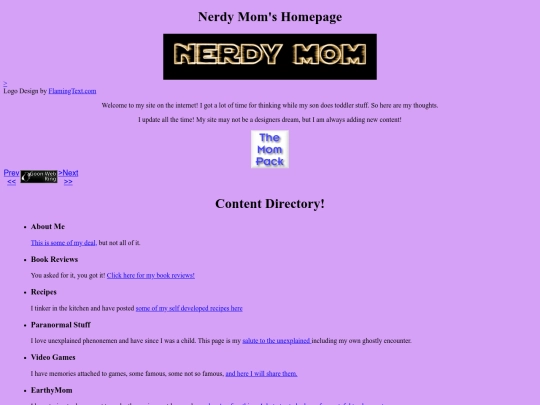 index screenshot
