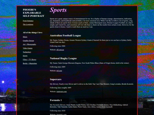 Sports screenshot