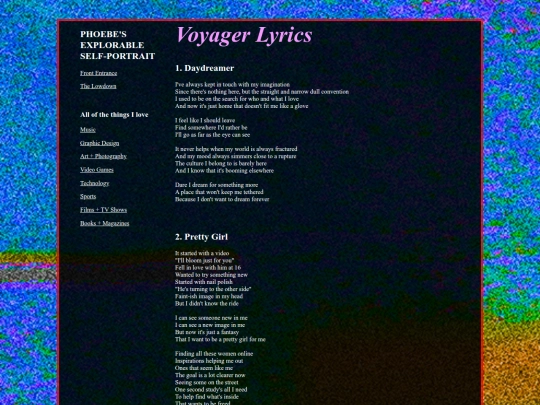VoyagerLyrics screenshot