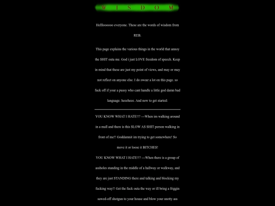 wisdom2 screenshot
