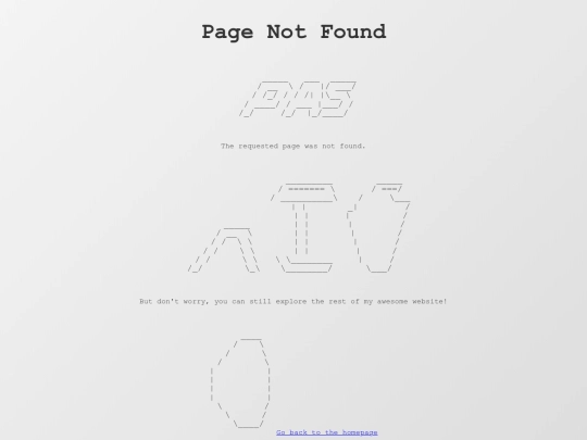 not_found screenshot