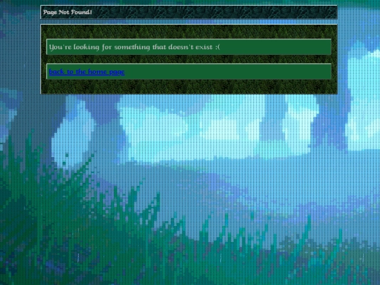 not_found screenshot