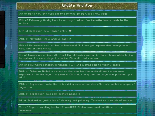 updateArchive screenshot