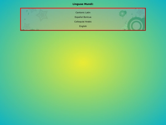 globalLangs screenshot