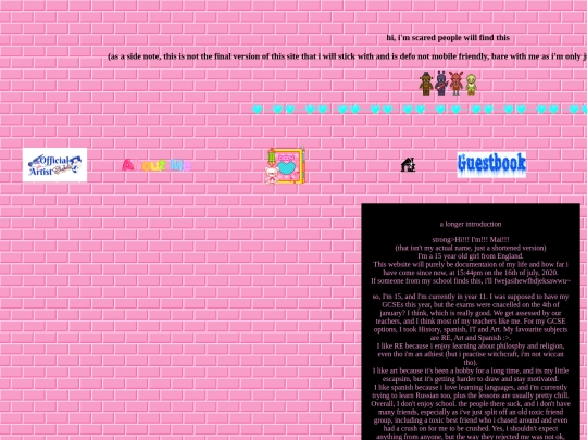 aboutmepage screenshot
