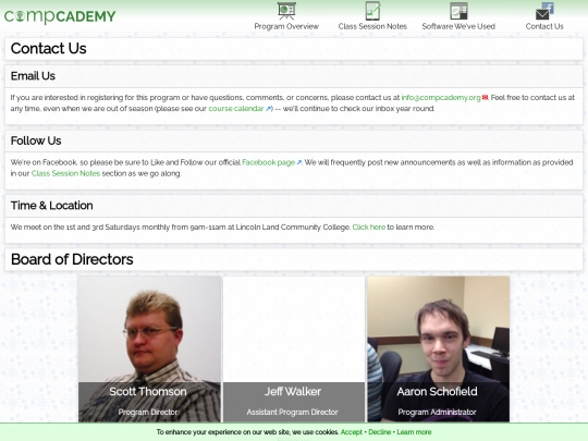 contact screenshot