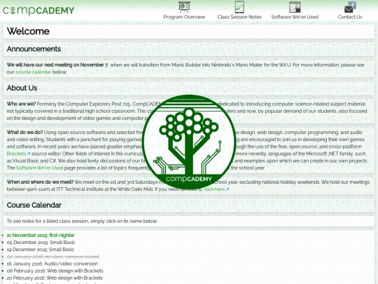 test screenshot
