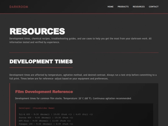 resources screenshot