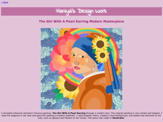 designsPage screenshot