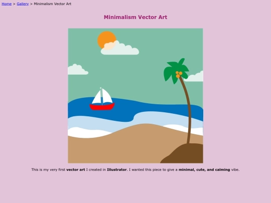 minimalism screenshot
