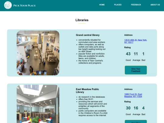 project/library screenshot
