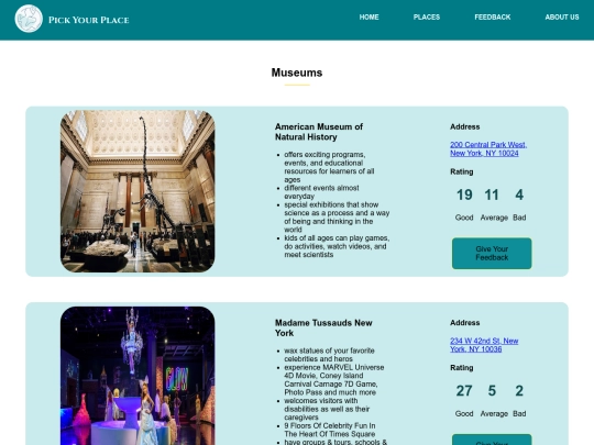 project/museum screenshot